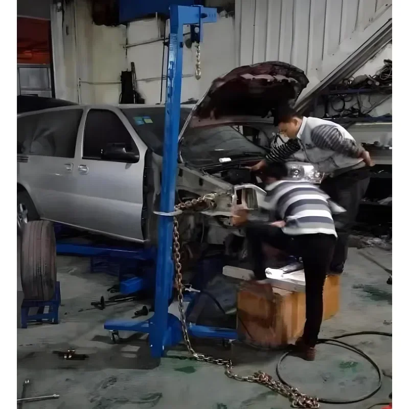 Équipement de réparation de cadre de carrosserie Portable, extracteur de Collision d'établi de voiture, réparation de lissage, lisseur de faisceau de voiture