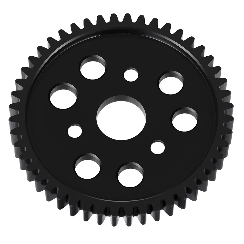 AXSPEED Black Steel M1 Main Spur Gear 30T 31T 32T 33T 35T 40T 44T 47T 50T ransmission Gears for 1/10 HPI RC Car Upgrade Parts