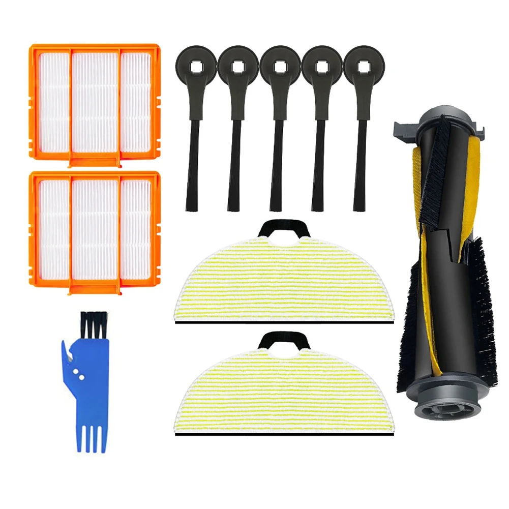 AB08-For Shark RV2001WD / RV2002WD / RV2000WD / AV2001WD Main Side Brush Primary Filter Mop Cloths Accessories Parts