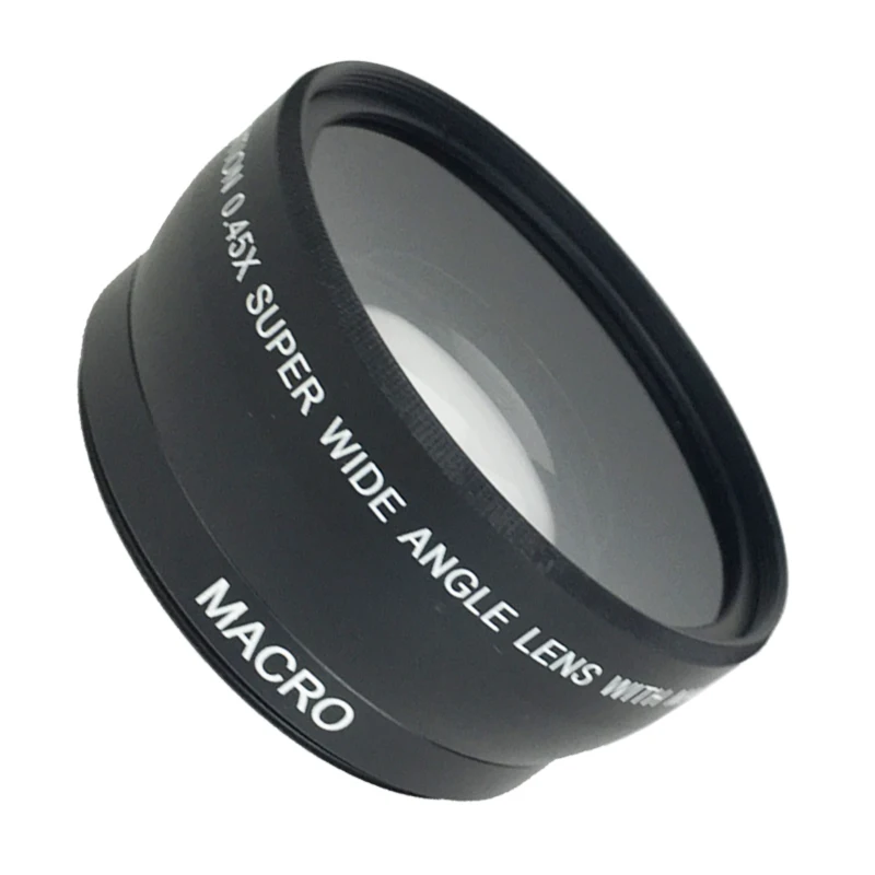 58MM 0.45x Wide Angle with Macro Lens Wide-Angle Lente for Canon Nikon EOS 350D/ 400D/ 450D/ 500D/ 1000D/ 550D/ 600D/ 1100D