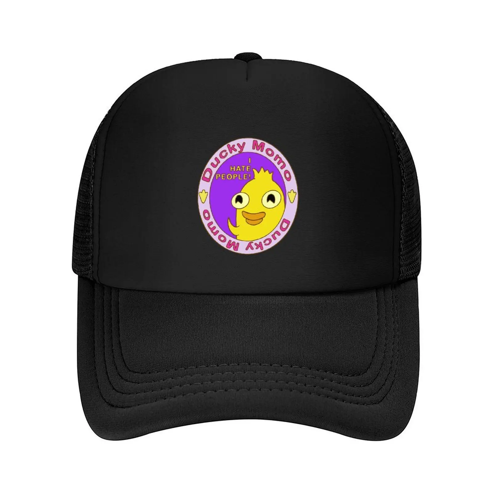 

Бейсбольная кепка Ducky Momo I Hate People, шляпа для гольфа, мужская пляжная шляпа, кепка в стиле милитари, мужские шляпы, мужские и женские