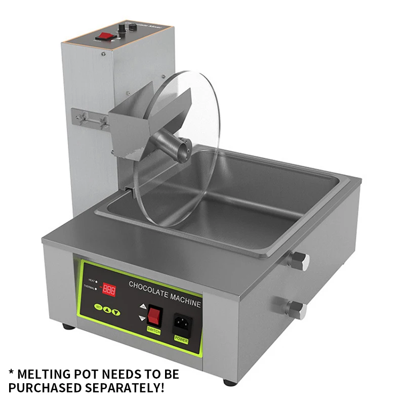 Mezclador de Chocolate, mezclador de alimentos de acero inoxidable de 220V/110V, procesador de Chocolate comercial, mezclador eléctrico de 38-55RPM para Chocolate