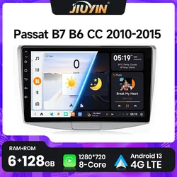 Android 13 Car Radio For VW Volkswagen Passat 7 B7 CC 2010-2015 Multimedia Video Player 2Din Carplay Auto Stereo Autoradio DVD