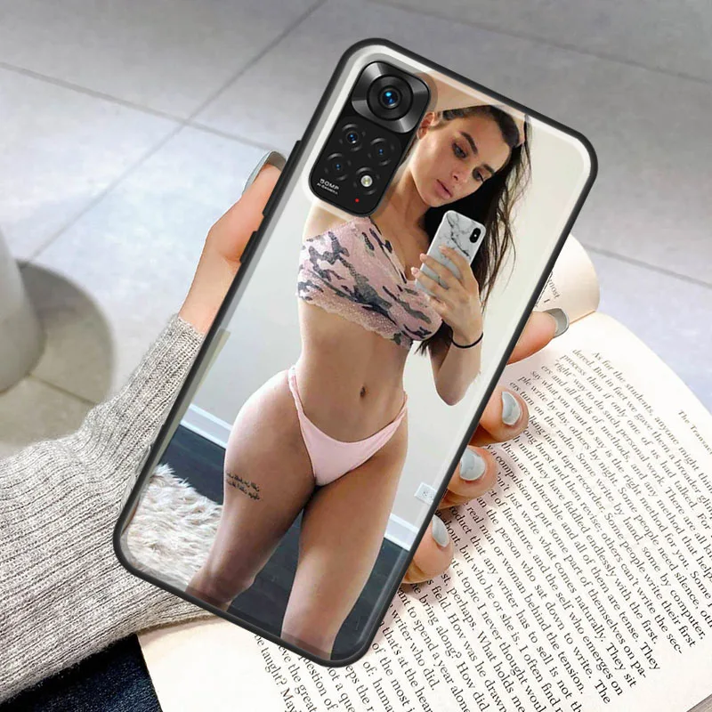 حافظة وشم مثيرة لهاتف Xiaomi Redmi Note 11 10 9 8 12 Pro Plus 9S 10S 11S 12S لهاتف Redmi 12C 10 #5