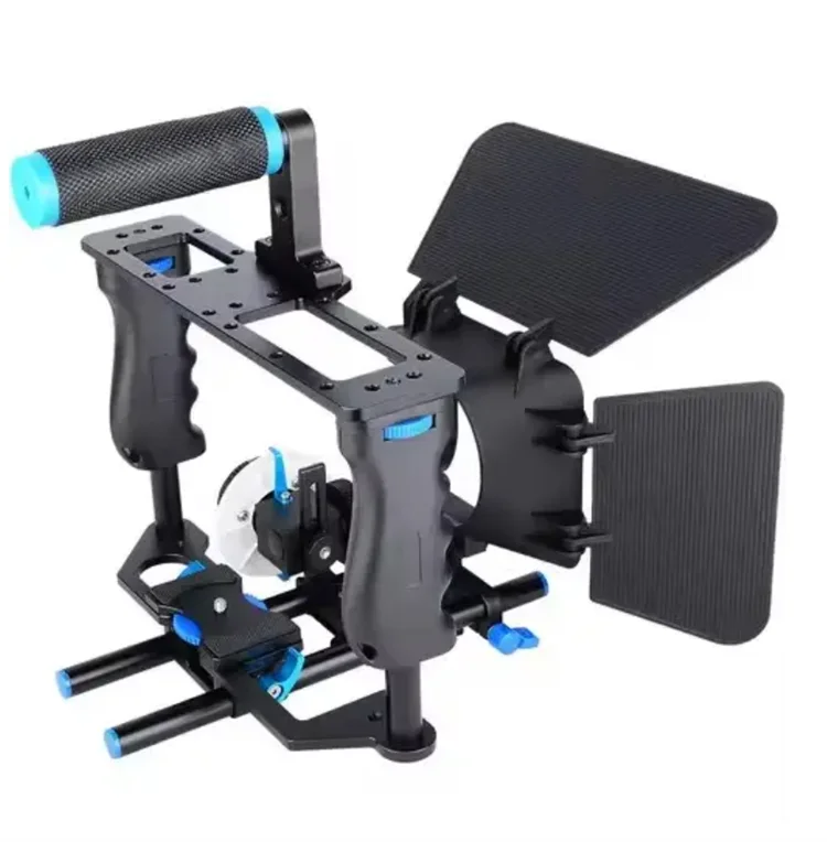

C200 High Quality Handheld Camera Cage Kit Mount Rig Kit Follow Focus /Matte Box /camera Cage For Canon 5D Mark 700D 650D 600D