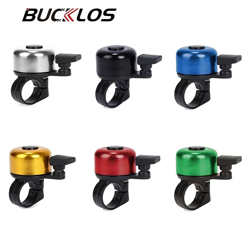 Bucklos Q-förmige Fahrrad klingel mit lautem, klarem Klang Aluminium legierung MTB Lenker glocke Rennrad Horn Fahrrad zubehör