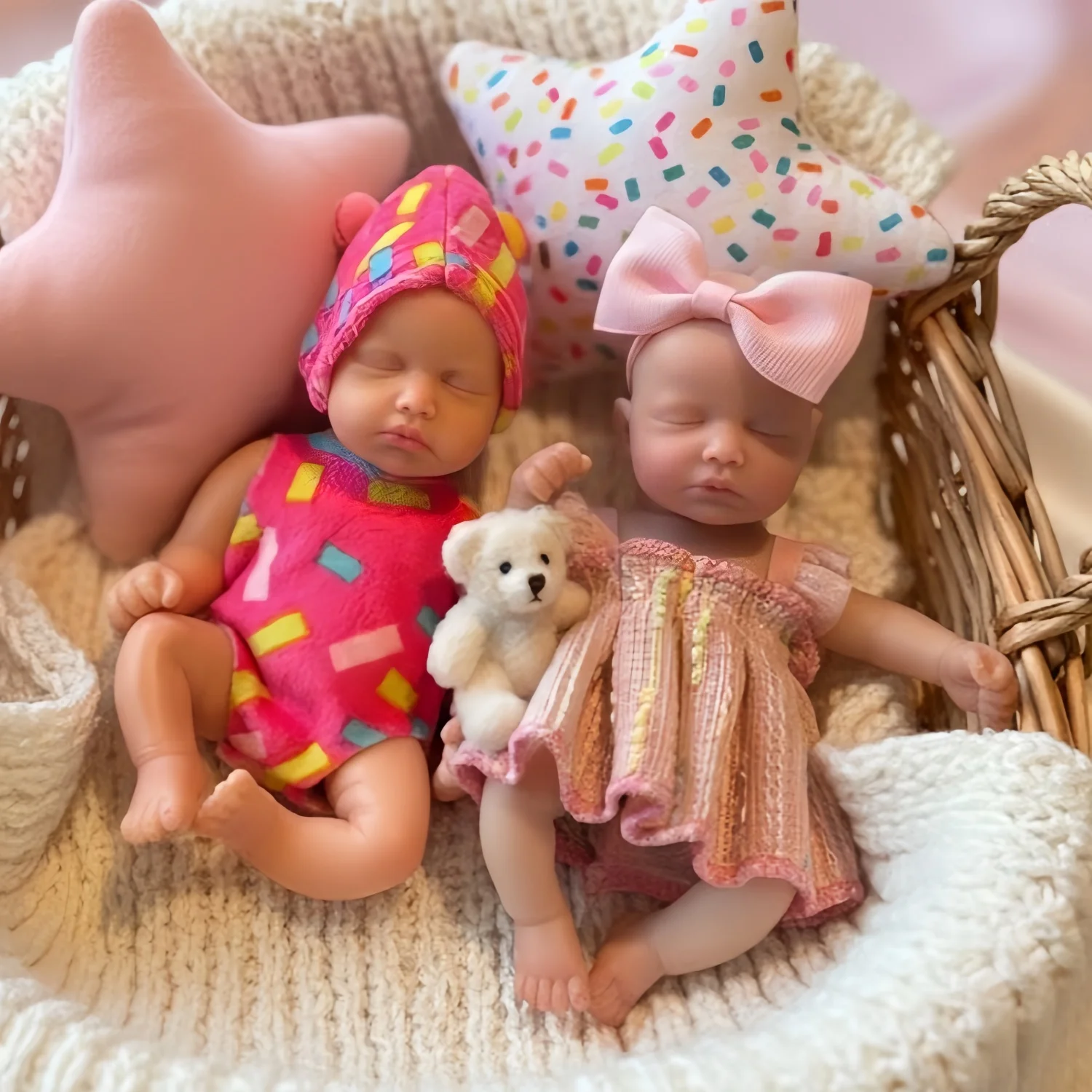 6 بوصة لطيف صغير سيليكون لولو بيبي فتاة النخيل دمية رسمت تولد من جديد الطفل حلية لعبة طفل هدية تحصيل Bebê تولد من جديد