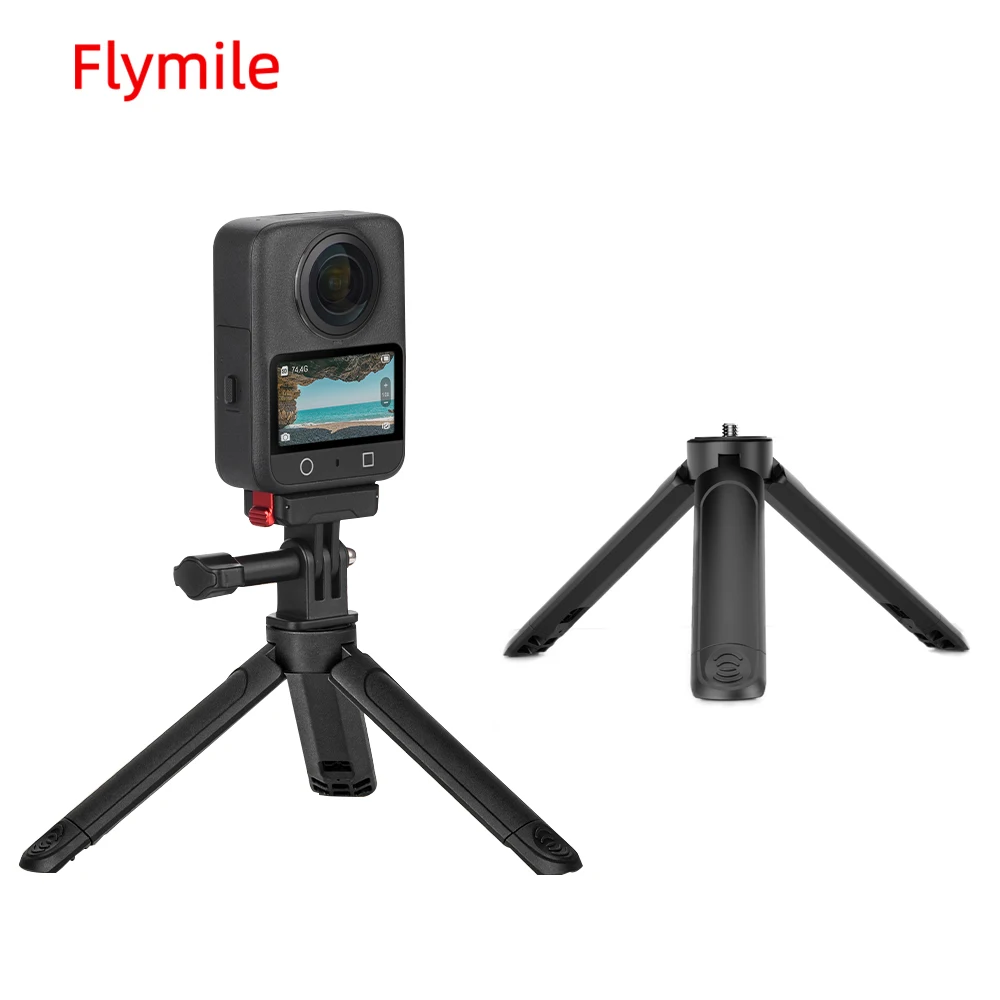 

Flymile Desktop Tripod for DJI OSMO 360/Pocket 3/Action 5/Gopro 13/Insta360 X5 Accessories Camera Extendable Bracket