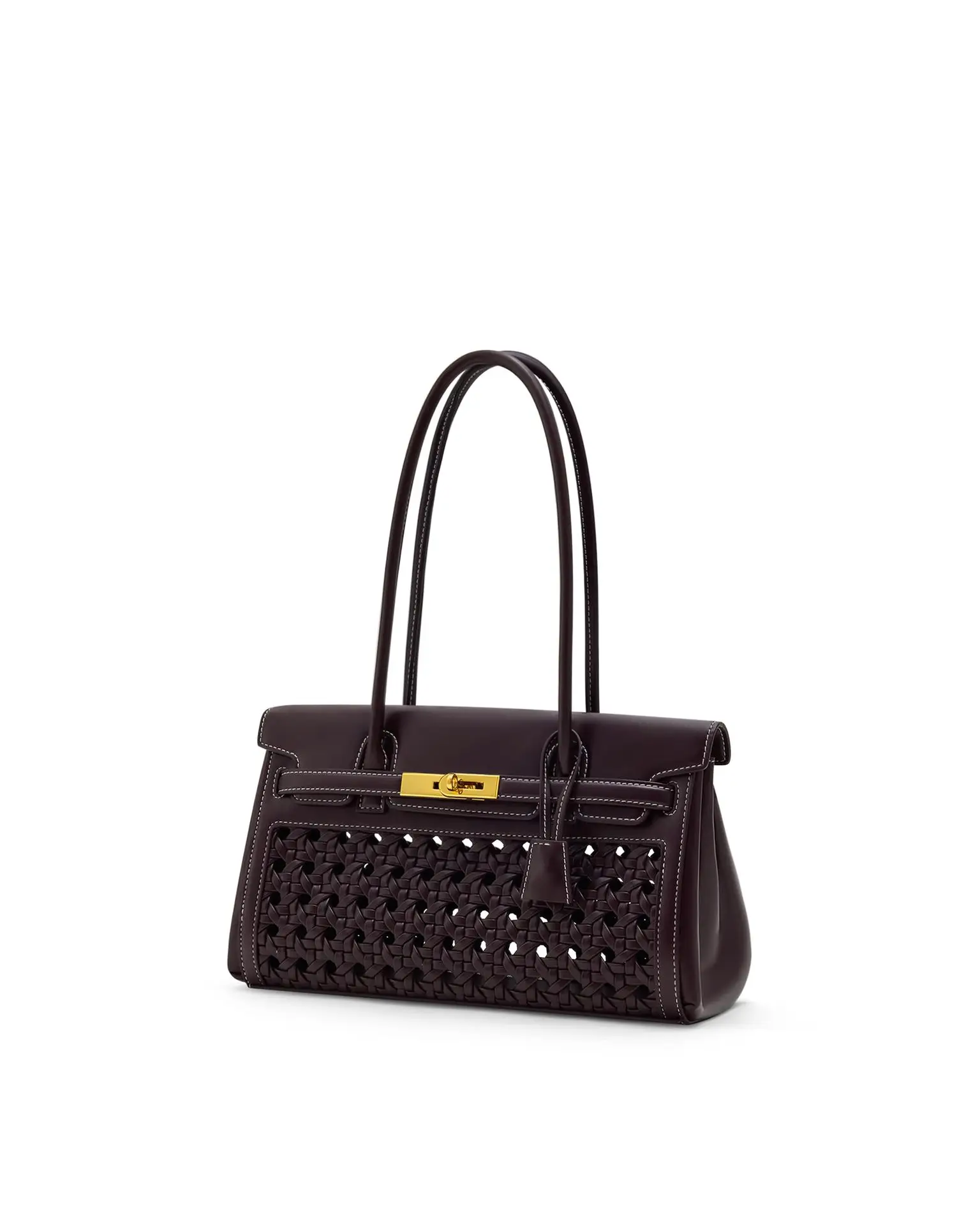 205 Neue Handtasche mit Einzelschulterriemen und Nischendesign, Modische und Vielseitige Handtasche mit Stick Bag2 – Detail 9