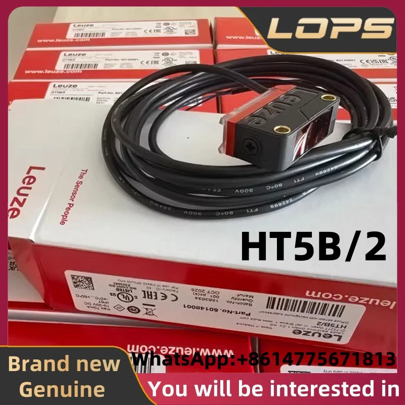 

Фотоэлектрический датчик Leuze HT5B/2, новый, оригинальный, 50148001, подходит для систем промышленной автоматизации