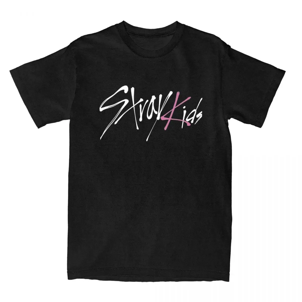 Funny Kpop StrayKid Maxident T-Shirt Men Women Cotton T-Shirt Clothing Large Size