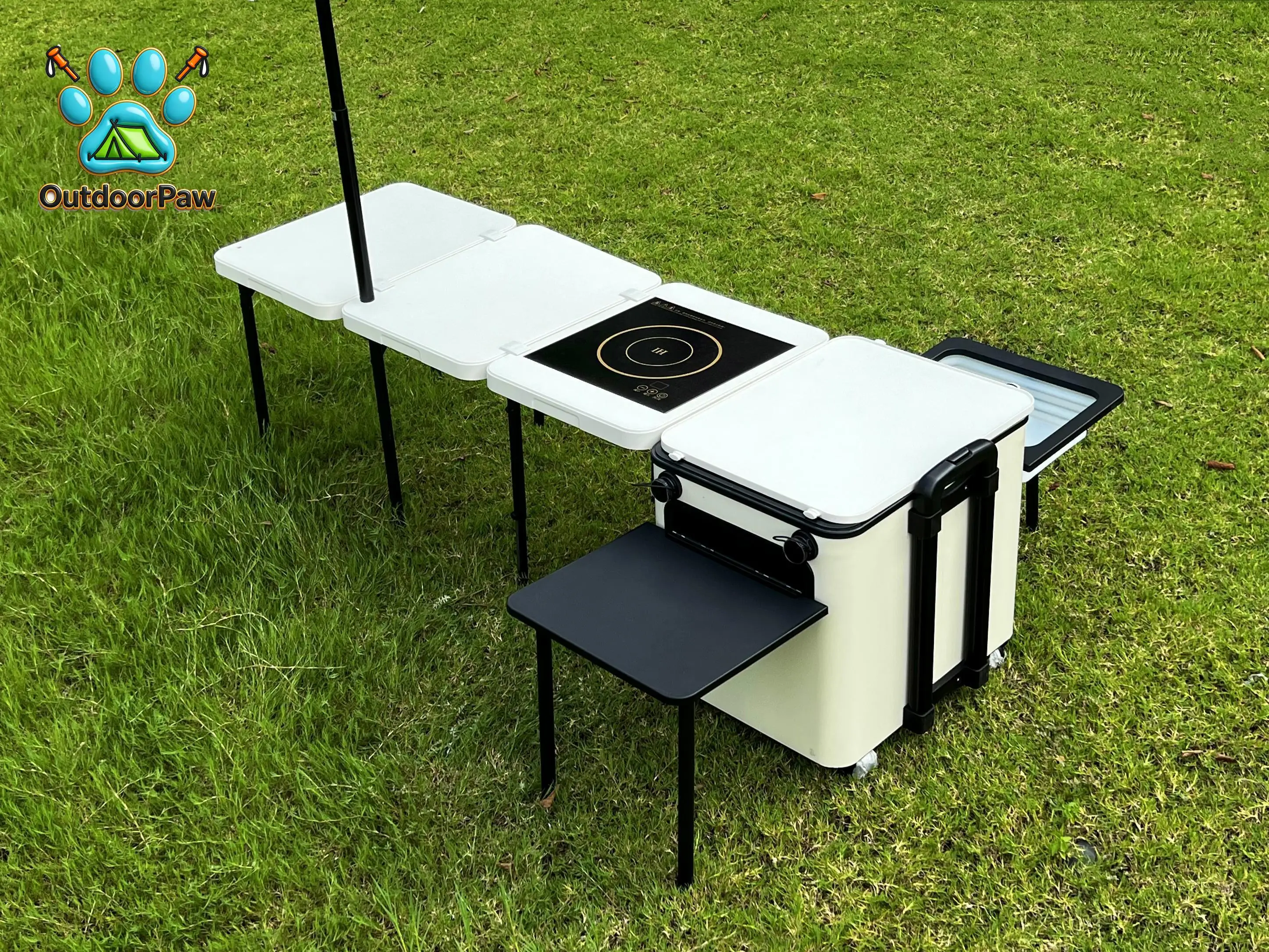 Draagbare campingkeukenset, ve - Camping Cooking Gear Set recensie en prijs