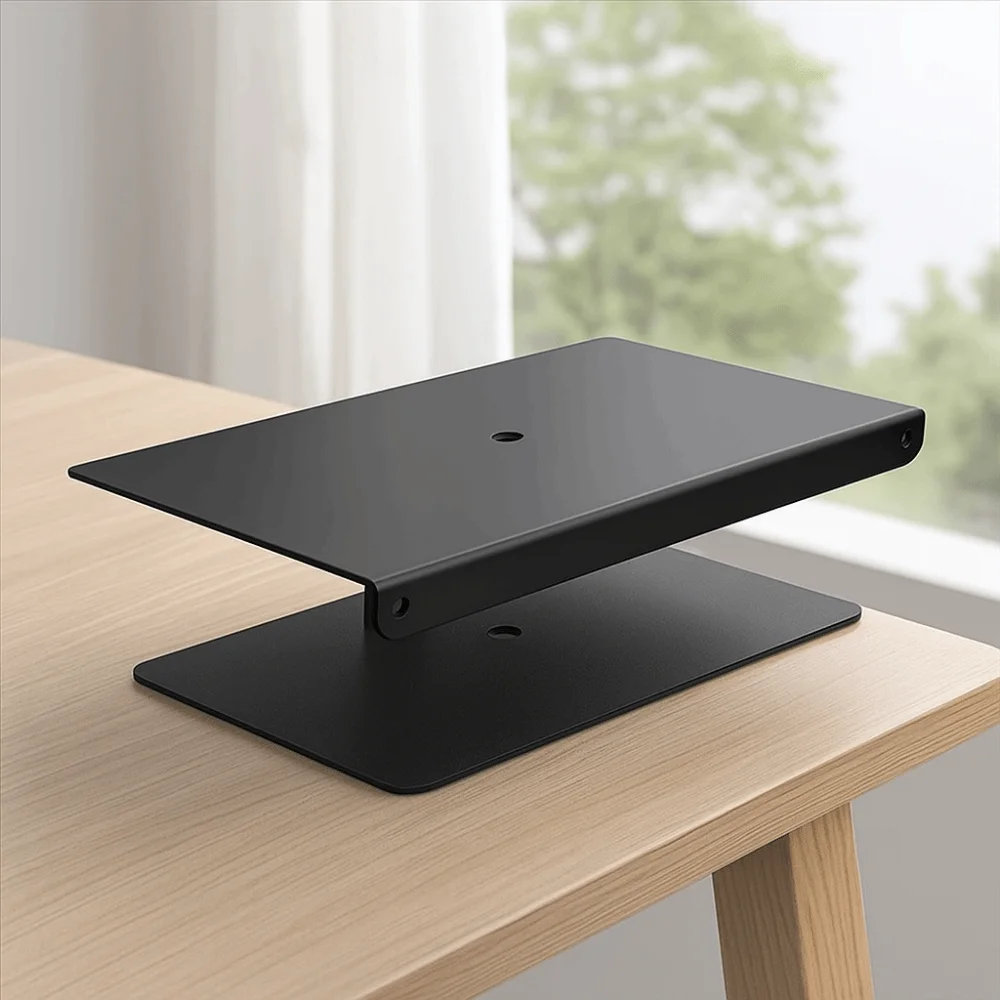 Thin Table Top Monitor Mount Reinforcement Plate Punch-Free Table Protective Reinforcement Bracket Plate Carbon Steel Expandable