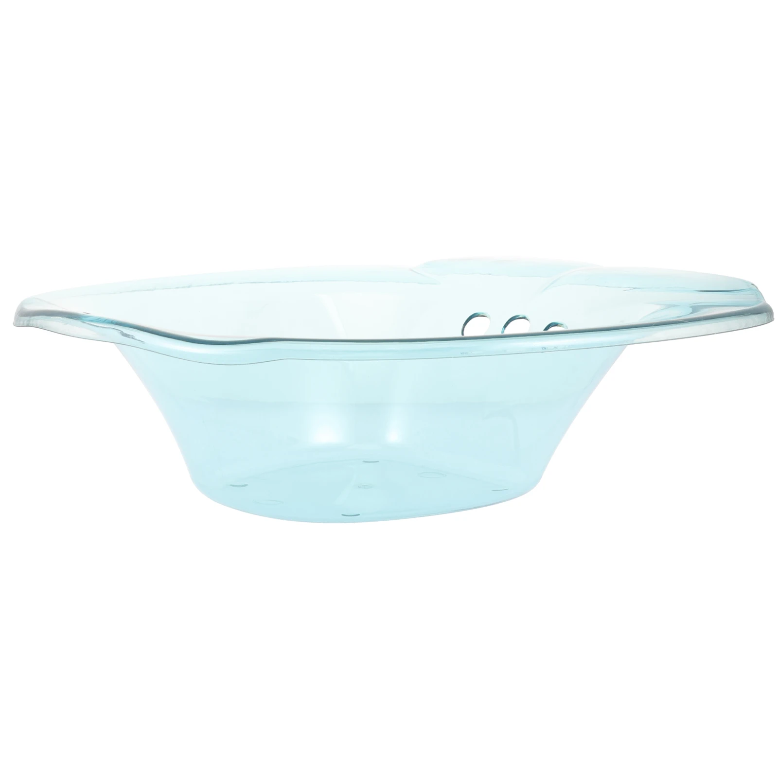 

Sitz Bath Basin Transparent Blue Large Space Pregnant Women Elderly Patients Postpartum Care Hemorrhoids Wash Basin
