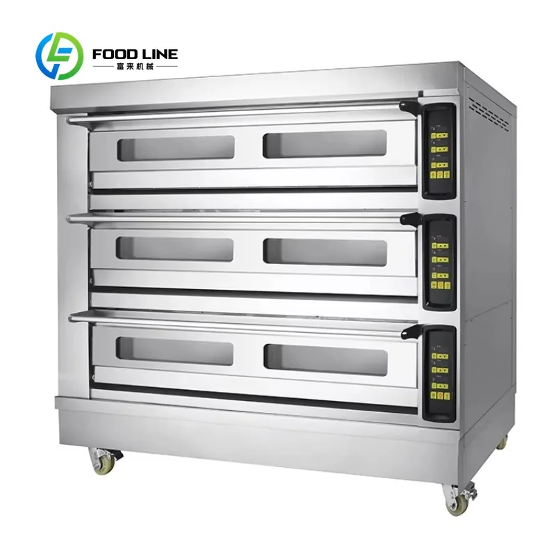 Commercial Electric Ovens, Portable and Large-capacity Ovens for Bakeries，Convection Baking Equipment