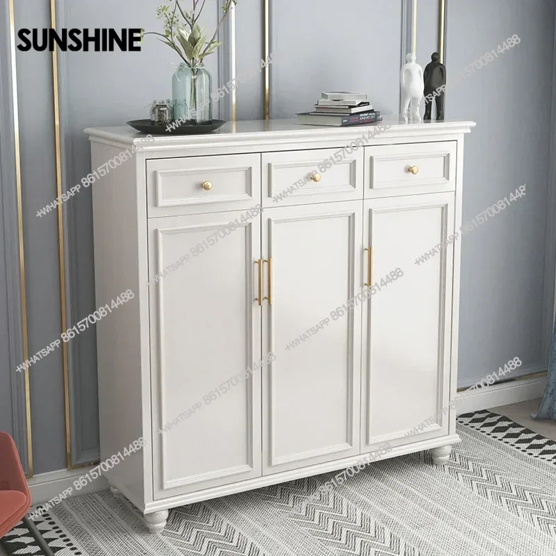 Large Vertical Wood Shoe Cabinet Design Beutiful Storage Organizer Shoe Rack Space Saving Wooden Range Chaussure Home