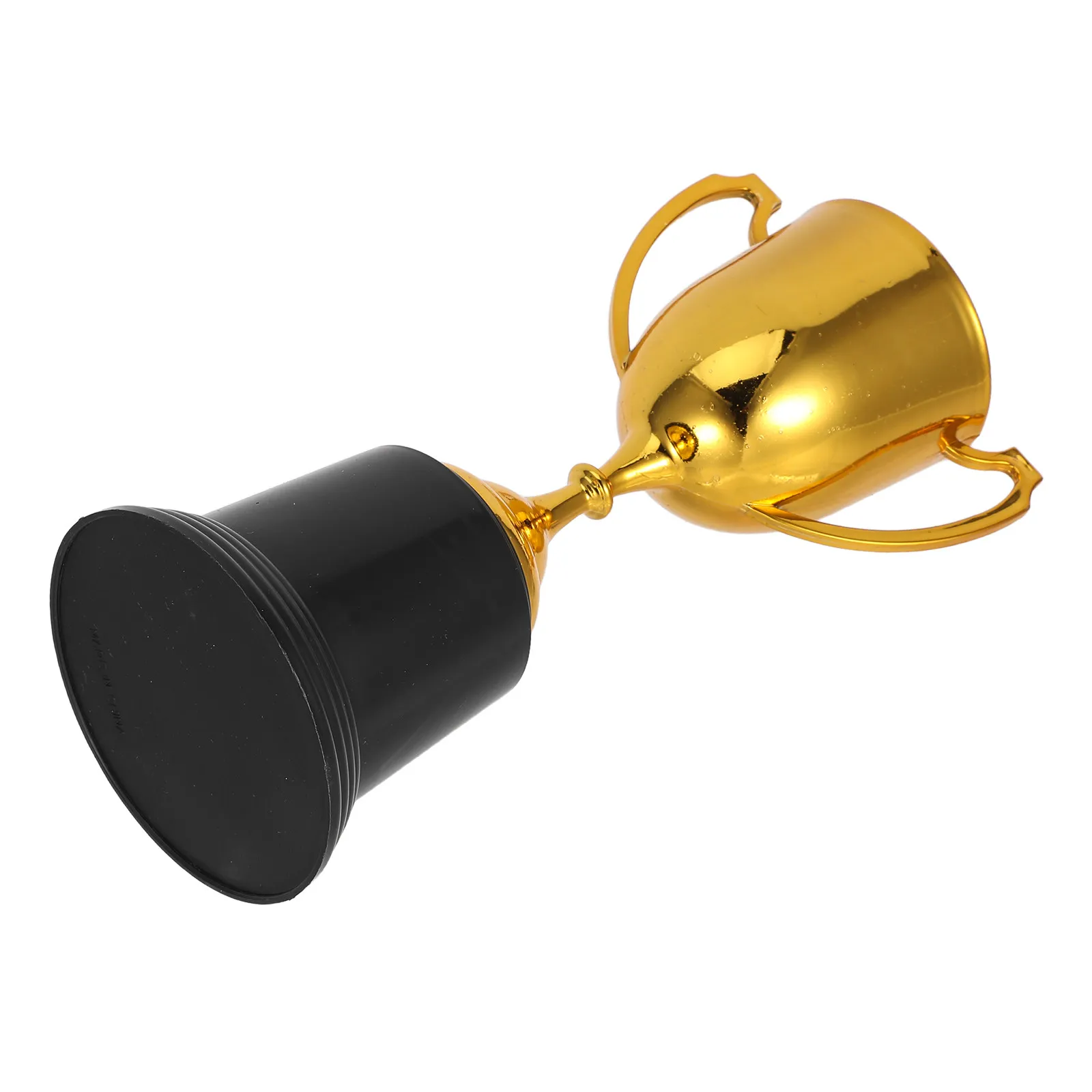 

Plastic Trophy Award Cup Gold-Plated Small Game Night Prize 22Cm Gold First Place Winner Award Sports Competition Party Trophy