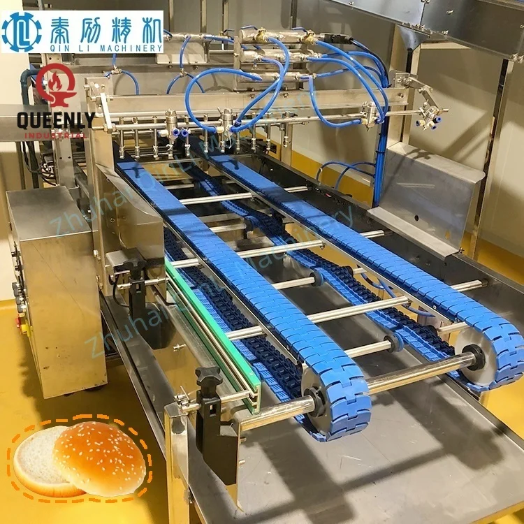 HCY 304 Stainless Steel Motorized Automatic Sesame Oat Spreading Machine Industrial Sesame Duster High Efficiency for Bakery