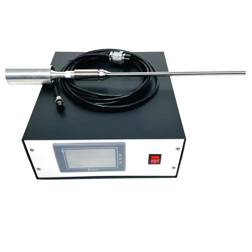 Lab Ultrasonic Extraction System Oil Water Emulsification 20khz Ultrasonic Biodiesel Reactor