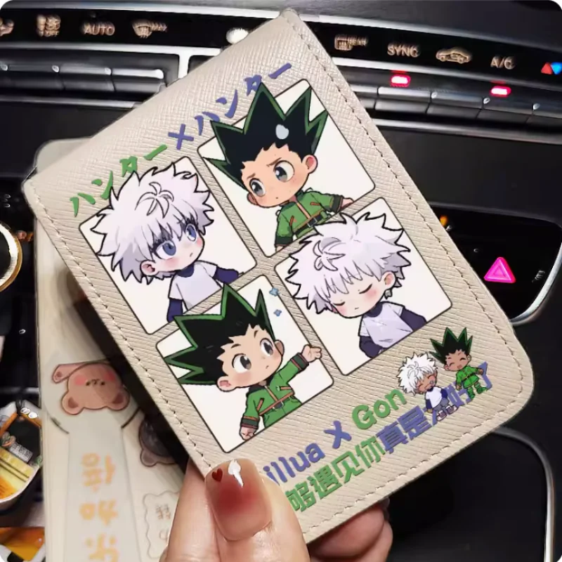 Anime Hunter×Hunter GON·FREECSS Fashion Wallet PU Purse Card Cash Holder Bag Cosplay Gift B837