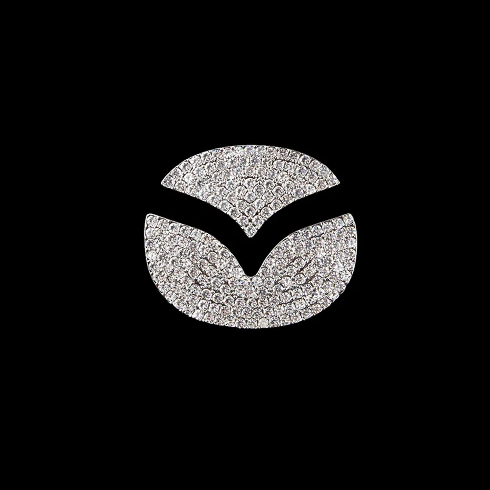 

Fit for Mazda car steering wheel logo cover sticker Mazda 2013-2020 3 4 5 Axela CX-30 CX-4 CX-5 CX-8 MX-5 Atzgate interior