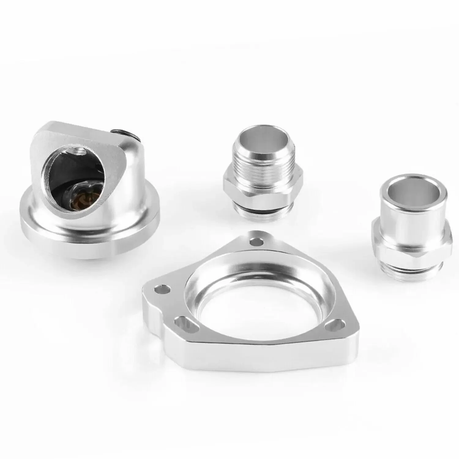 Aluminium radiateurslang draaibare halsthermostaatbehuizing voor Honda K-serie K20 K24