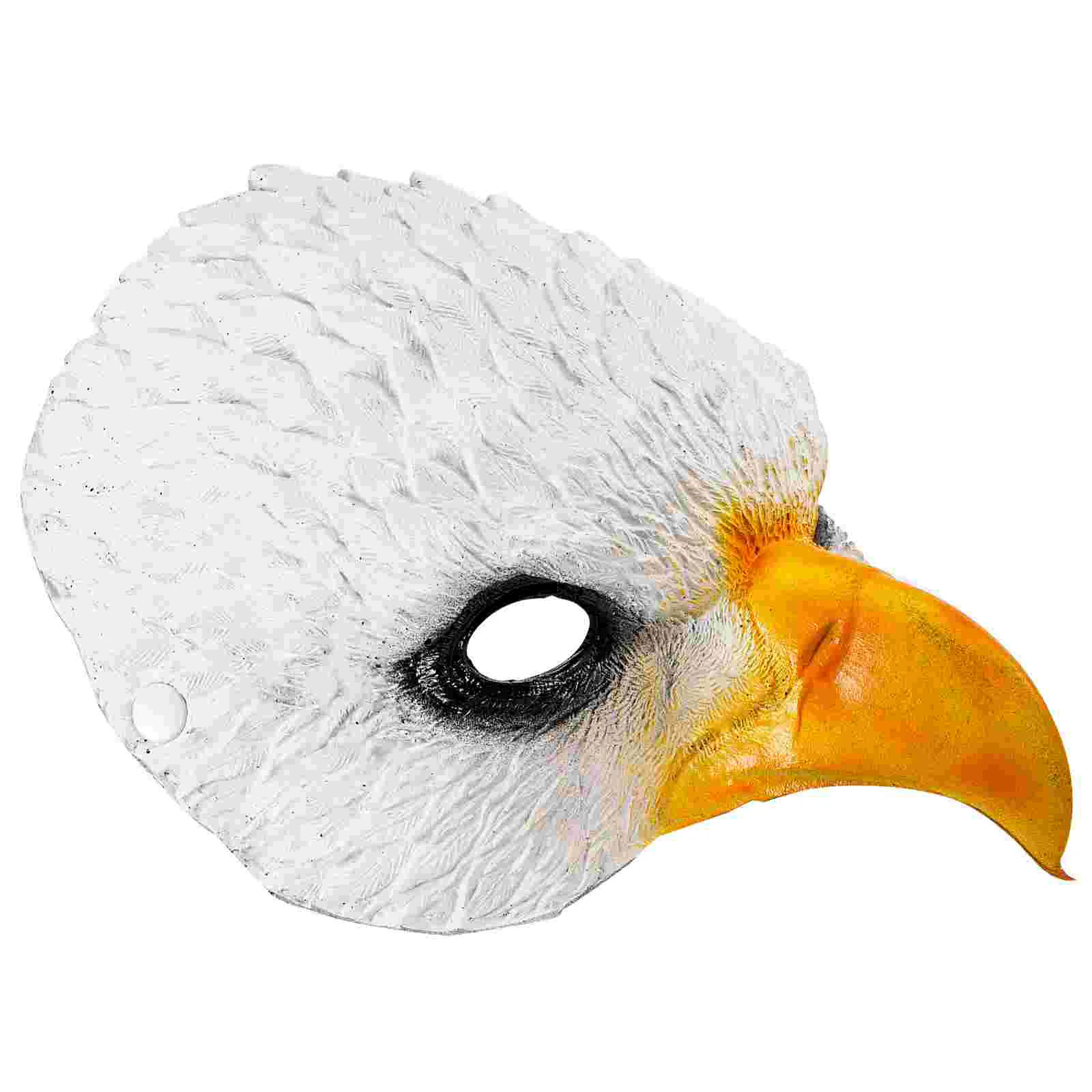 

Masquerade Mask Eagle Beak Halloween Party Bird Masks for Adults White Face Half Man Men's