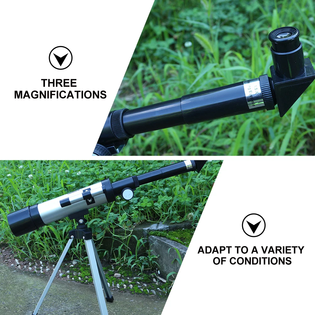 

Astronomical Telescope 90X Zoom Kids Moon Watching Refracting HD Large Magnification Aluminum Tripod High Precision Star