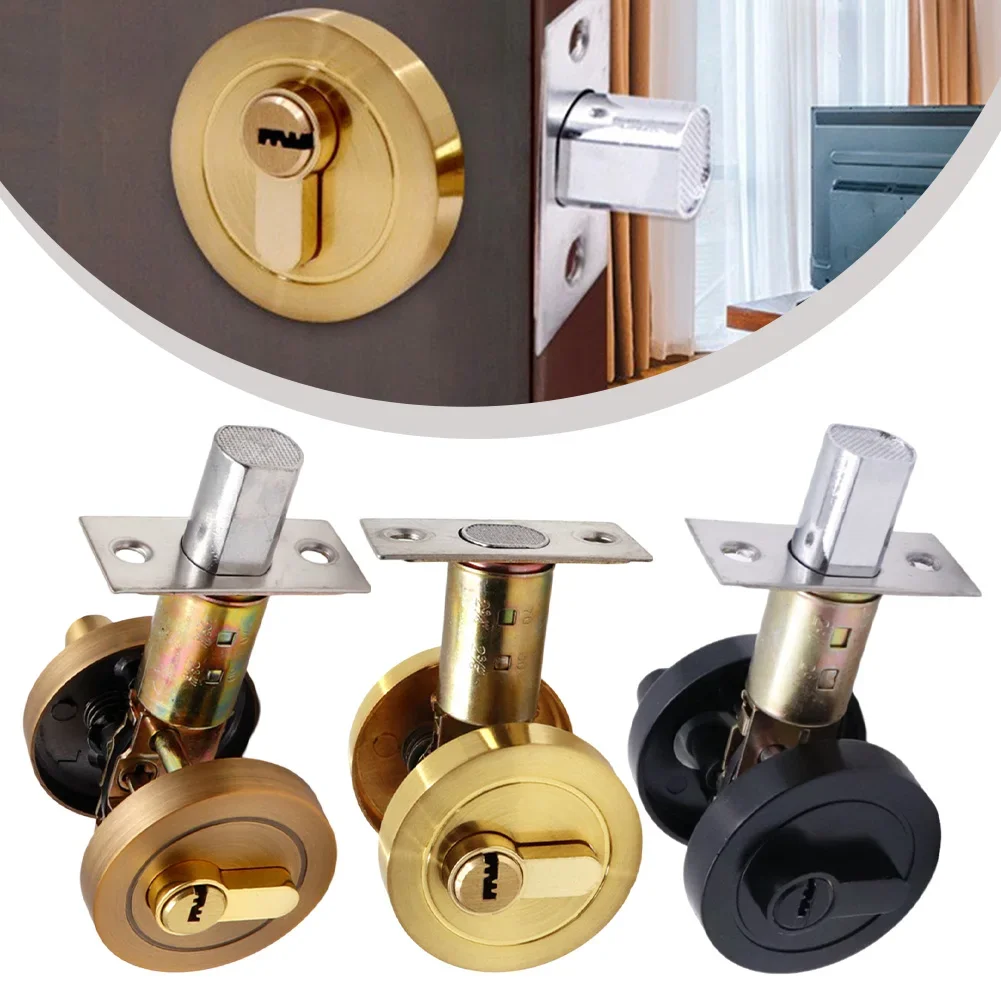 

Anti-theft Lock Concealed Lock Home Security Office Door Protection Thickened Solid Lock Zinc Alloy Material Easy Installation