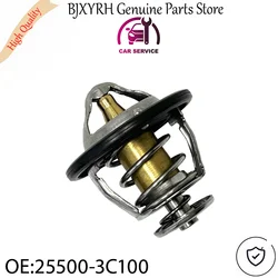 255003C100 New Water Temperature Thermostat for Hyundai Santa Fe 3.3L 2007-2009 Veracruz Azera Entourage OEM 25500-3C100