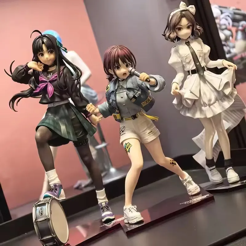 20 см Girls Band Cry Subaru Awa Аниме Фигурка Ebizuka Tomo Nina Iseri Cute Action Girls Model Collection Кукла Настольный Декор Игрушки Подарок