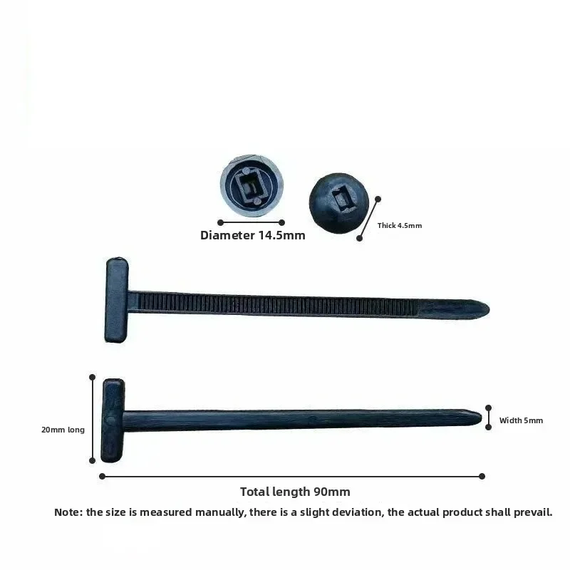 التعادل كليب سيارة النايلون العالمي رباط للكابل مشبك البلاستيك الشفاه سستة الأشرطة الثقيلة الذاتي قفل قوس لقط العصابات