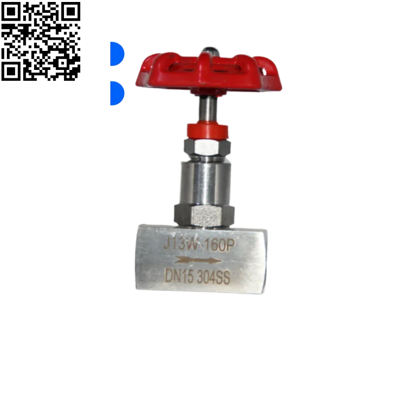 

304 Stainless Steel Needle Type Valve High Pressure Stop Valve 201 Hard Seal Stop Valve J13W-160P Internal Thread Pin Valve