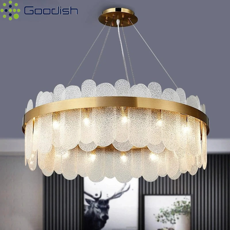 الحديثة كريستال قلادة LED أضواء الفاخرة الذهب مصابيح المنزل ثريا للديكور لغرفة المعيشة غرفة الطعام غرفة نوم قاعة مطعم