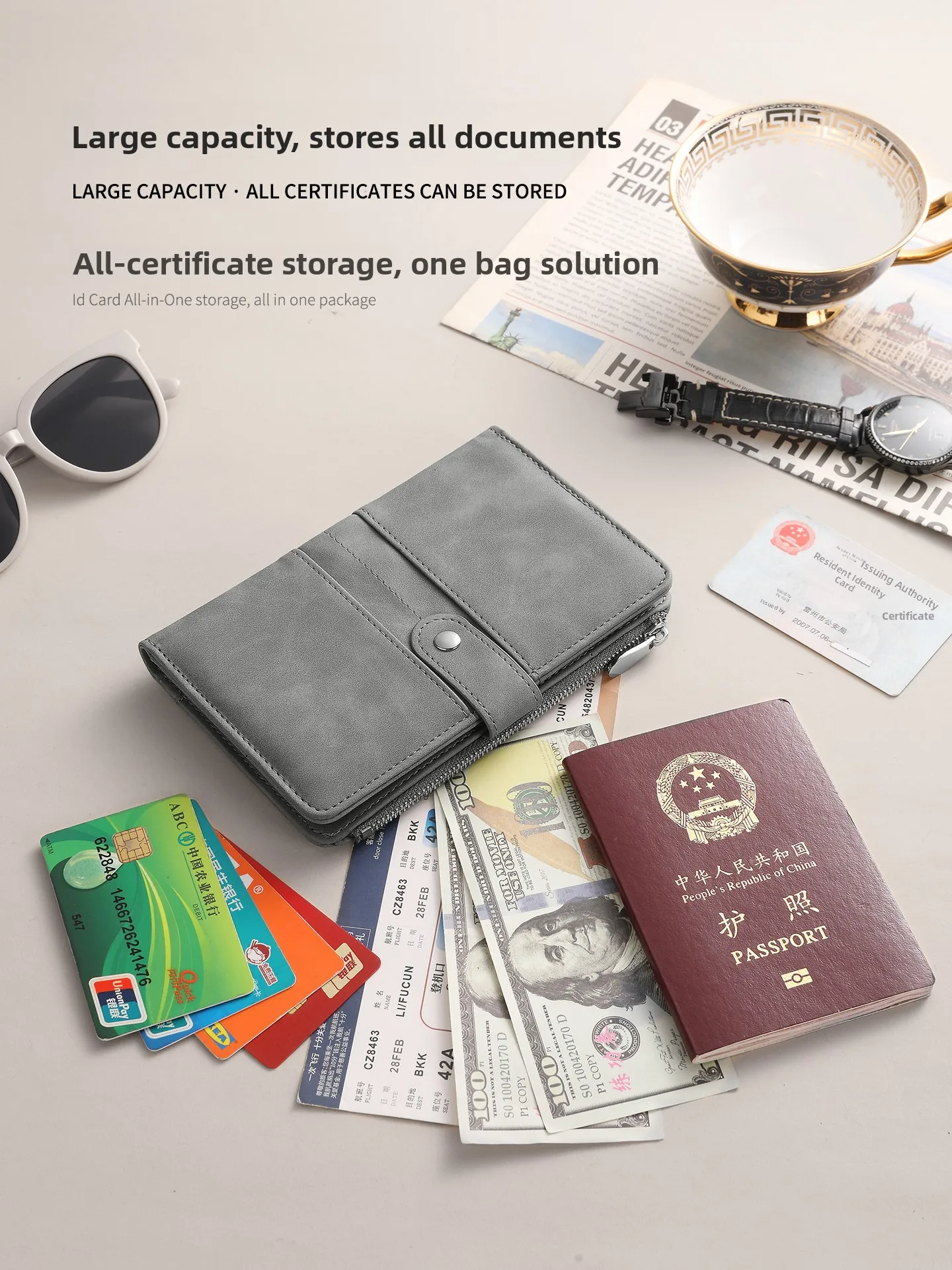 bolsa-de-armazenamento-de-passaporte-portatil-para-viagem-estojo-de-protecao-antifurto-com-clipe-prateado-porta-documentos