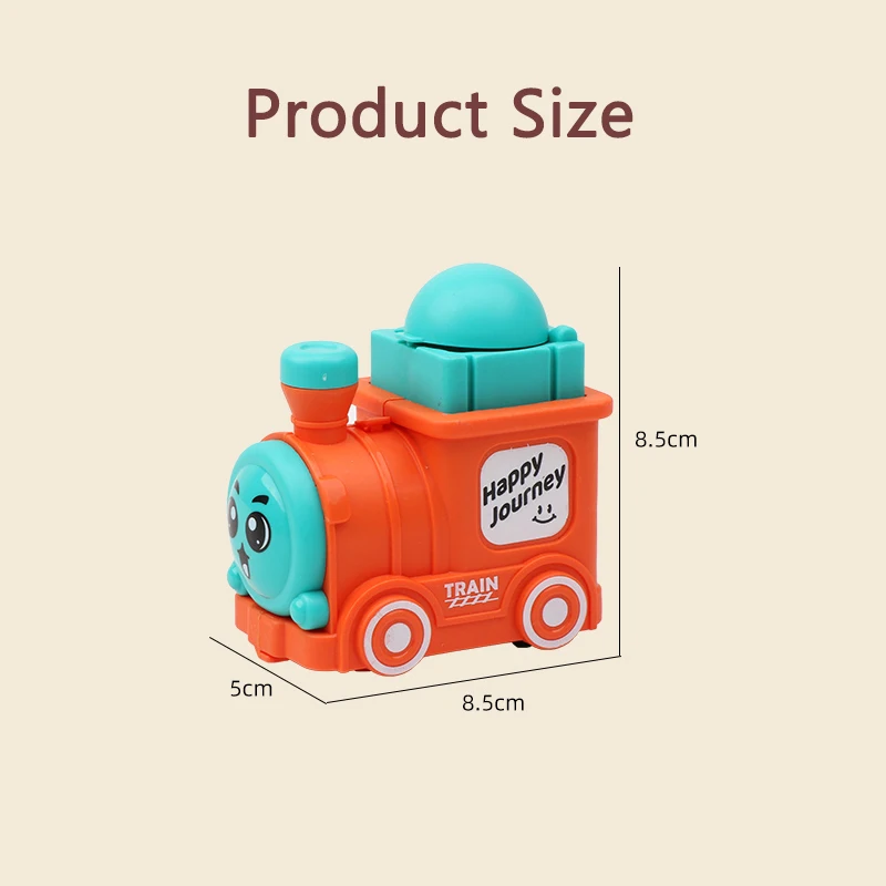 Baby Spielzeug Auto Mini Drücken und Gehen Fahrzeuge Cartoon Zug Spielzeug Montessori Lernspiel Trägheit Zurückziehen Autos Kindergarten Geschenk