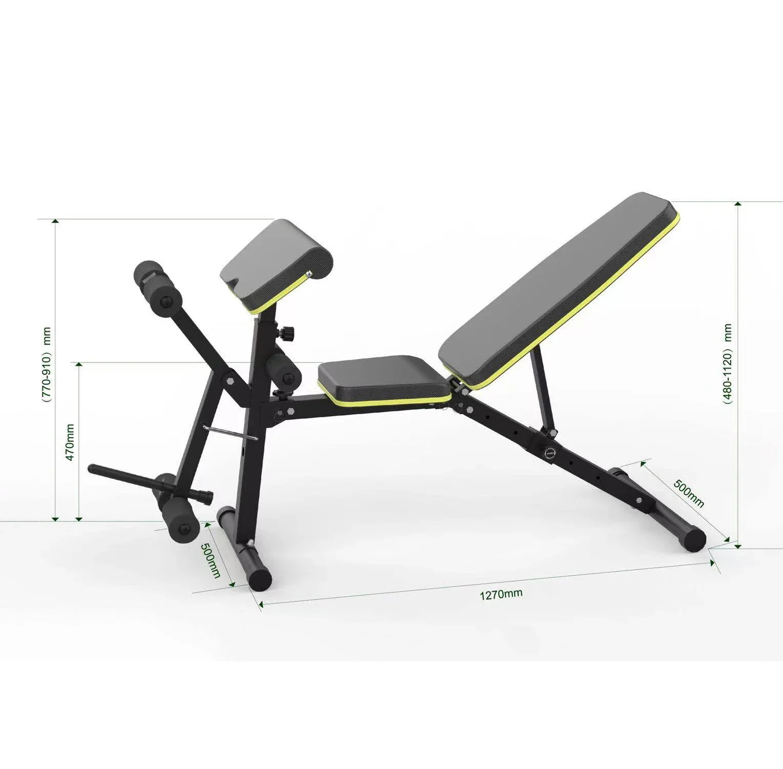 Hot Selling Home Fitness Equipment Multi-Functional Sit-up Bench Adjustable Sit Up Bench