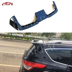 ABS Carbon Look Rear Roof Spoiler Top Wings Car Boot Trunk Tail ST External Parts For Ford Escape Kuga 2013-2019 Car Accessories