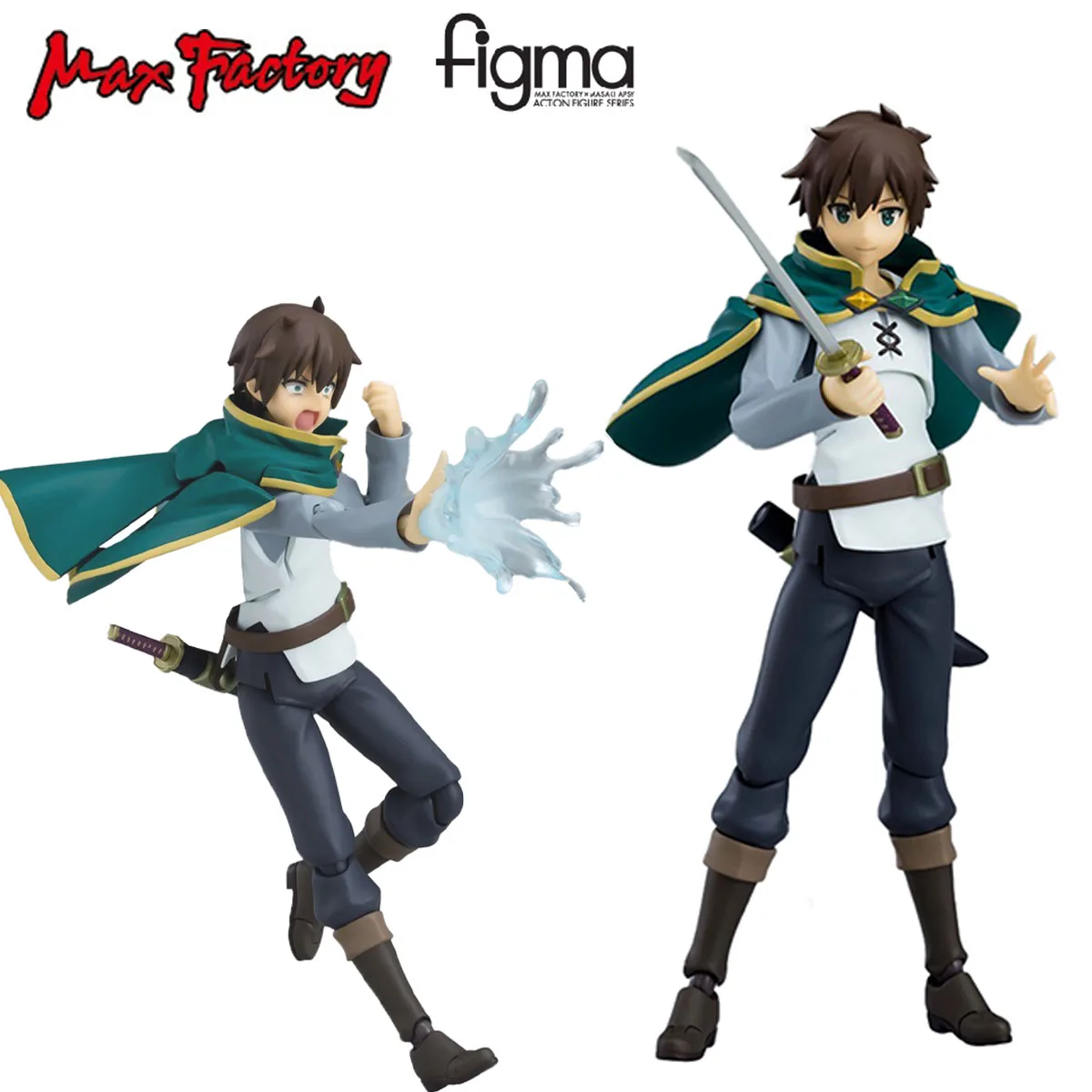 100% Original in Stock Max Factory Figma (#425)  Kono Subarashii Sekai Ni Shukufuku O! 3 Satou Kazuma Collection Series