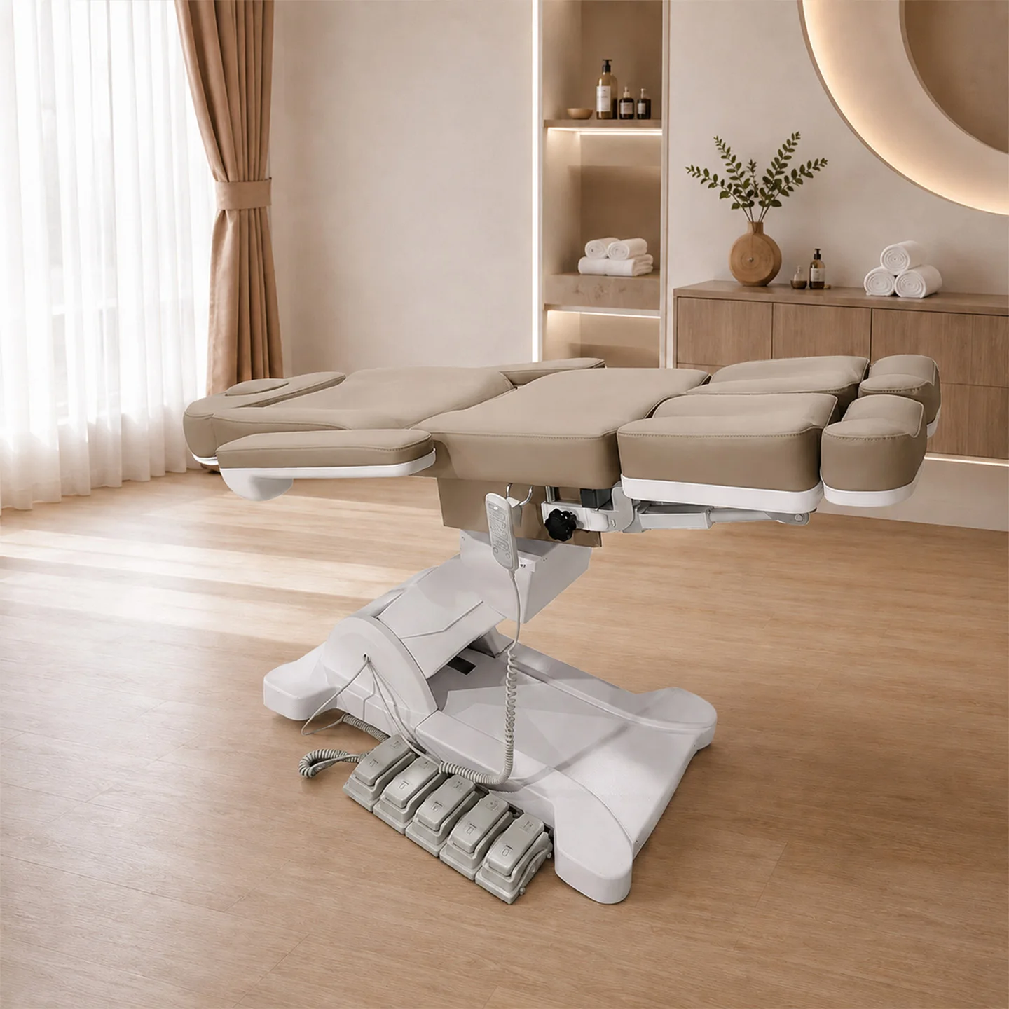 Facial Beauty Chair, Tattoo Chair, Beauty Care Bed, Salon Furniture, Beauty Salon Equipment, Adjustable Multifunctional Chair