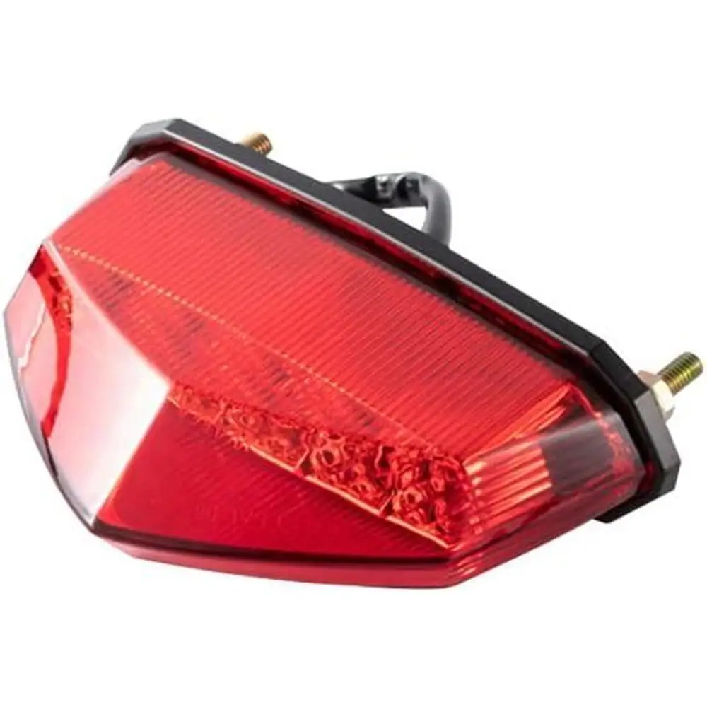 

12V LED Motorcycle Brake Tail Lamp Turn Signal License Plate Integrated Light Fit for Many motorcycle