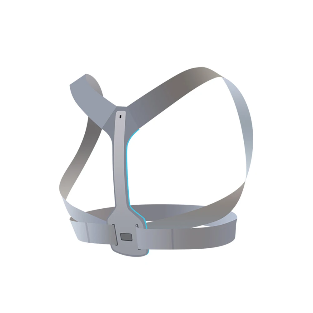 

1pc Adjustable Back Posture Corrector Hunchback Shoulder Belt For Women Ladies Support Belt Improve Posture Prevent Sagging Grey