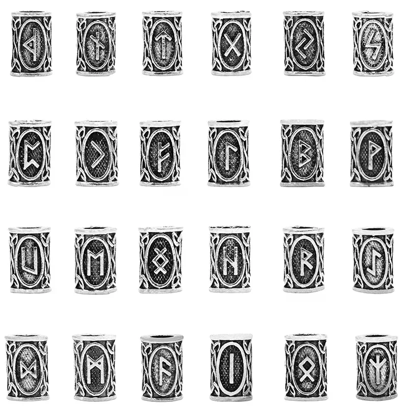 24Pcs Viking Runes …