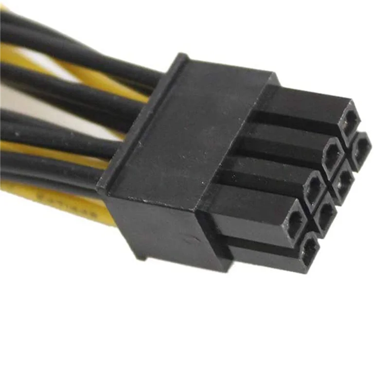 2X 8Pin إلى المزدوج 8Pin(6 + 2) كابل الطاقة GPU كابل الطاقة ل تسلا K80 M40 M60 P40 P100