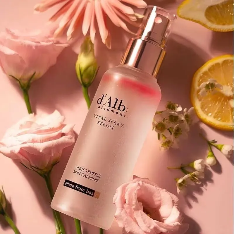 D'alba – Spray à la truffe blanche, Essence multi-effet, hydratant éclaircissant pour le visage, Essence pour la peau, soins coréens pour la peau