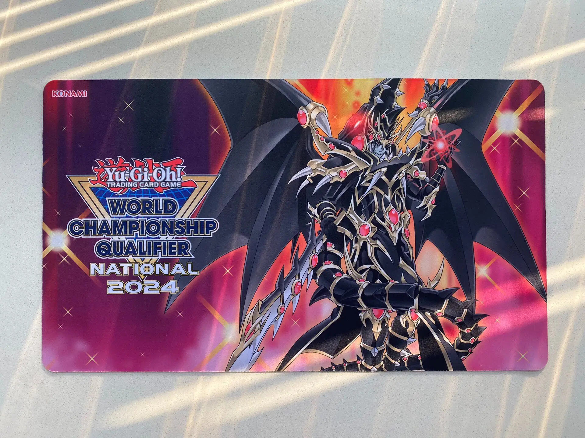 2MM Original DIY Yugioh Red-Eyes Dark Dragoon Play Mat Yu-Gi-Oh! TCG OCG Trading Card Game Mat Rubber Mouse Pad