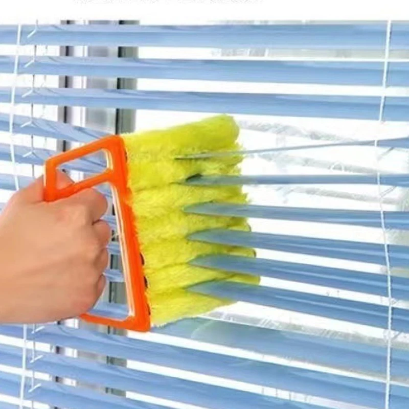 Detachable Cleaning Clip Door Partition Cleaning Brush Air Conditioning Gap Brush Air Outlet Cloth Four Corner Brush