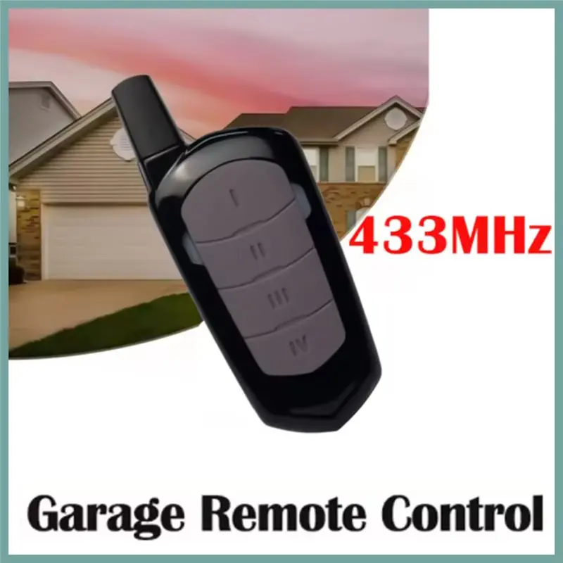 【BRILLIANT 】Garage Opener Door Controller 433Mhz Fixed Code For H80 TX22 E80 TX54R X52R Remote Control 3-Pack Instruction Transm