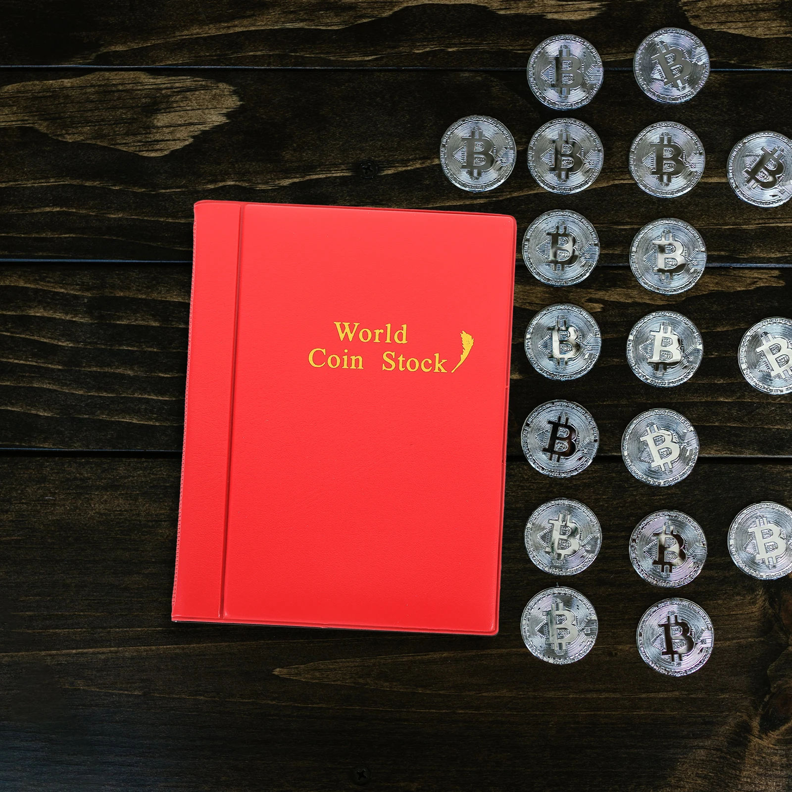 Coin Collection Binder Album Holder Book Pu Collector Books Organizer for Collectors