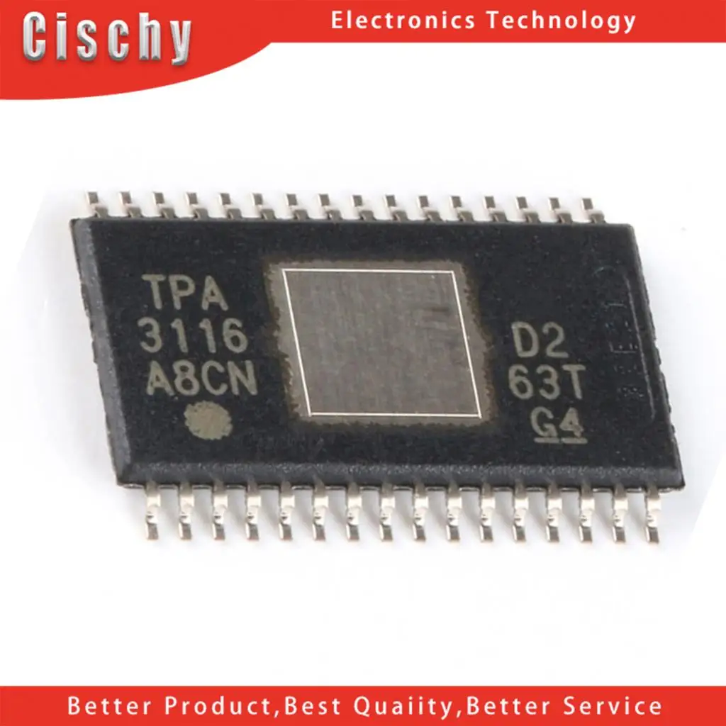 

Оригинальный чип tpa3116d2dock HTSSOP32 TPA3116D2 HTSSOP-32 TPA3116 TSSOP IC, 2 шт.